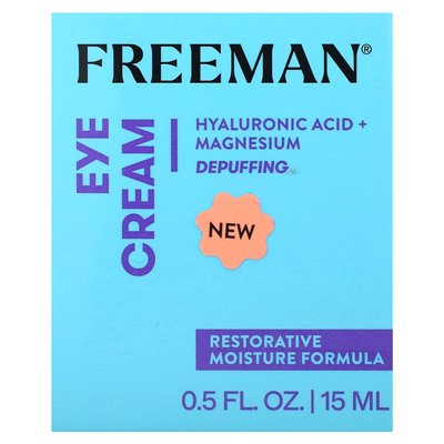 Freeman Beauty, regeneracyjna krem ​​do oczu, Depuffing, 0,5 fl oz (15 ml)