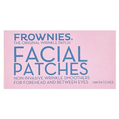 Wrinkling, face patches, forehead patches and between eyes patches, 144 patches