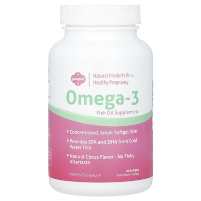Fairhaven Health, PeaPod, Omega-3, Natural Citrus, 90 Softgels Fairhaven Health, PeaPod, Omega-3, Natural Citrus, 90 Softgels
