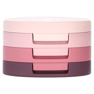 Kaja, Beauty Bento, Bouncy Chrome, Shimmer & Matte Lidschatten-Trio, 17 Mauve Bouquet, 0,14 Zoll (4,1 g)