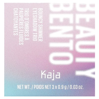 Kaja, Beauty Bento, Bouncy Shimmer Spawy Trio, 02 Orange Blossom, 3 pcs, 0.9 g (0.03) e.g.