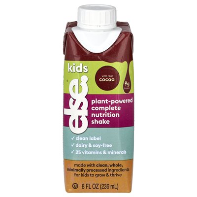 W przeciwnym razie, dzieci, kompletne koktajle odżywcze, kakao, 4 kartony, 8 fl oz (236 ml)
