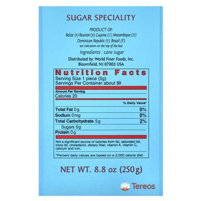 La Perruche, Pure Cane Cubes, 8.8 oz (250 g)