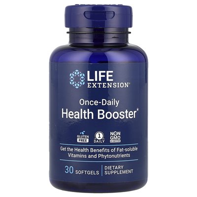 Life Extension, Raz Dziennie Booster Zdrowia, 30 Softgeli