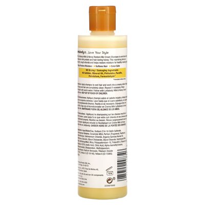 Lottabody, przywróć mnie, szampon kremowy z mlekiem i miodem, 10,1 uncji (300 ml)