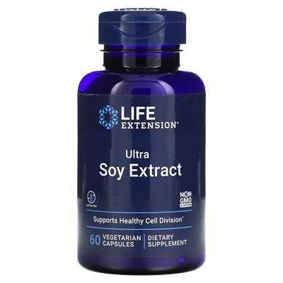 Life Extension, Ultra Sojaextrakt, 60 vegetarische Kapseln