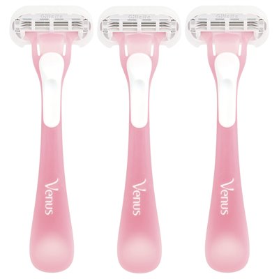 Gillette, Wenus, wrażliwe, 3 jednorazowe maszynki do golenia