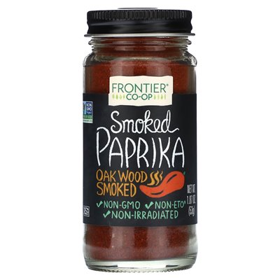 Frontier Co-op, Smoked Paprika, Wood Smoked, 1.87 oz (53 g)