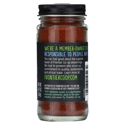 Frontier Co-op, Smoked Paprika, Wood Smoked, 1.87 oz (53 g)