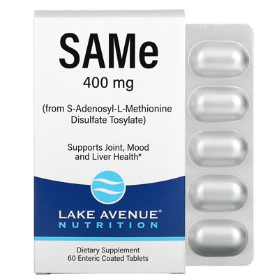Lake Avenue Nutrition, Same (Tosylatdisulfat), 400 mg, 60 magensaftresistente Tabletten