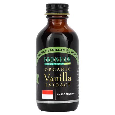 Frontier Co-op, Organic Vanilla Extract, 2 fl oz (59 ml)