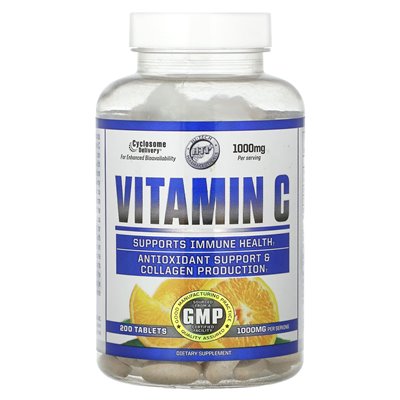Hi Tech Pharmaceuticals, witamina C, 500 mg, 200 tabletek