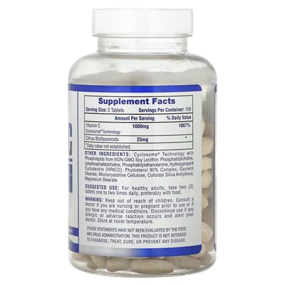 Hi Tech Pharmaceuticals, witamina C, 500 mg, 200 tabletek