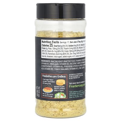 Frontier Co-op, Premium Nutritional Yeast, 3.6 oz (102 g)