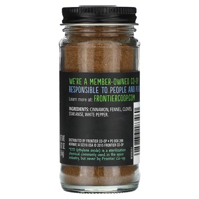 Frontier Co-op Fünf-Gewürze-Pulver, 1,92 oz (54 g)