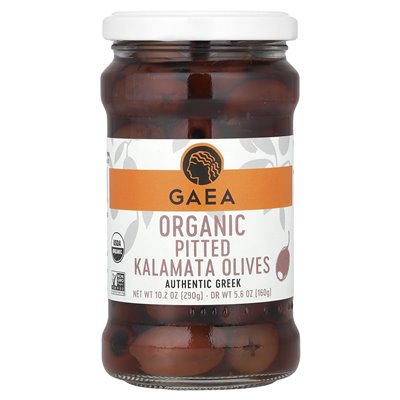 Gaea, Organiczne Oliwki Kalamata, 10,2 uncji (290 g) Gaea, Organiczne Oliwki Kalamata, 10,2 uncji (290 g)