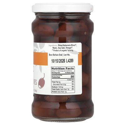 Gaea, Organiczne Oliwki Kalamata, 10,2 uncji (290 g) Gaea, Organiczne Oliwki Kalamata, 10,2 uncji (290 g)