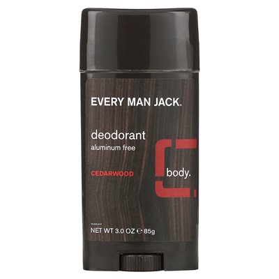Every Man Jack, Antyperspirant, Bez Aluminium, Cedrowy, 3 uncji (85 g) Every Man Jack, Antyperspirant, Bez Aluminium, Cedrowy, 3 uncji (85 g)