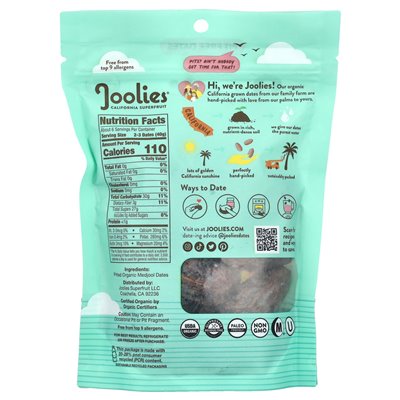 Joolies, Fresh Medjool dates, Pit Free, 9 oz (255 g)