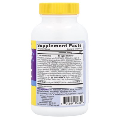 InnovixLabs, Probiotyk wielokrotny, 50 miliardów, 60 kapsułek