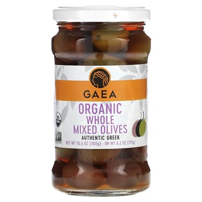 Gaea, Bio-Oliven gemischt, 10,6 oz (300 g)