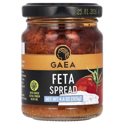 Gaea, feta spread, 4.4 oz (125 g)