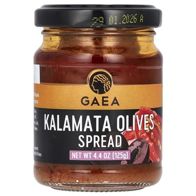 Gaea, Kalamata-Oliven, 4,4 oz (125 g)