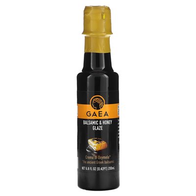 Gaea, Balsamic &amp Honey Glaze, 6,8 Fl Oz (200 ml)