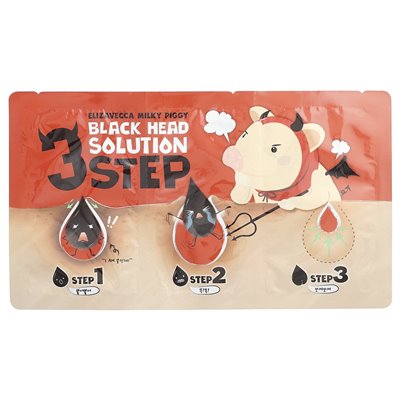 Elizavecca, Milky Piggy, 3-Stufen-Lösung gegen Mitesser, 0,21 oz (6 g) Elizavecca, Milky Piggy, 3-Stufen-Lösung gegen Mitesser, 0,21 oz (6 g)