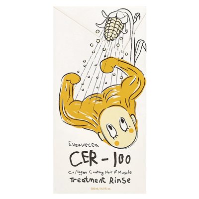 Elizavecca, powłoka kolagenowa CER-100 Hair A+ Traktowanie mięśni Płukanie, 16,9 Fl Oz (500 ml)