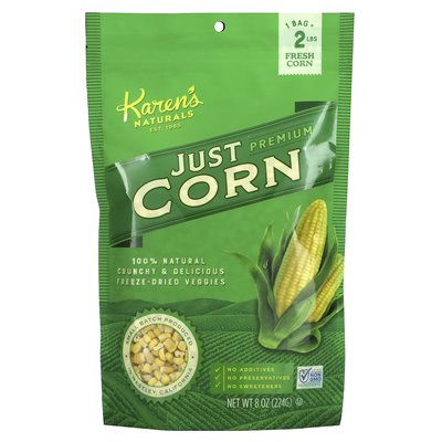 Karen's Naturals, Premium gefriergetrocknetes Gemüse, nur Mais, 8 oz (224 g)