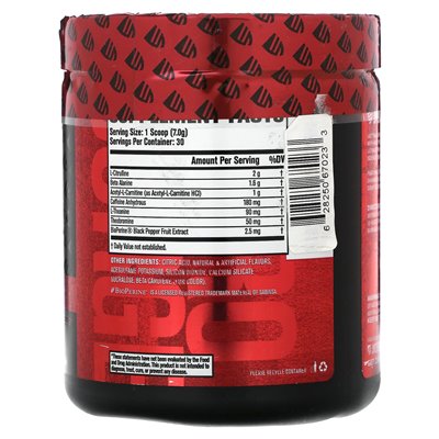 Jacked Factory, Nitro Surge, Shred Thermogeniczny przedtrening, pomarańczowy ananas, 7,4 uncji (210 g) Jacked Factory, Nitro Surge, Shred Thermogeniczny przedtrening, pomarańczowy ananas, 7,4 uncji (210 g)