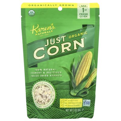 Karen's Naturals, Organic Just Corn®, 3 uncje (84 g)