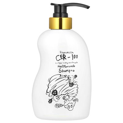 Elizavecca, CER-100, Colagen Coating Hair A+ MIRSCLE HellTornado Szampon, 16,9 Fl Oz (500 ml)