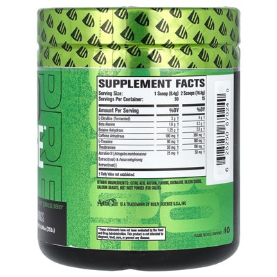 Jacked Factory, Nitro Surge, przedtrening, Limeade Cherry, 8,9 uncji (252 g) Jacked Factory, Nitro Surge, przedtrening, Limeade Cherry, 8,9 uncji (252 g)