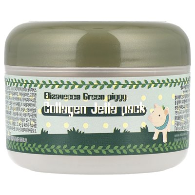 Elizavecca, Green Piggy, Collagen Jelly, 3.53 oz (100 g)