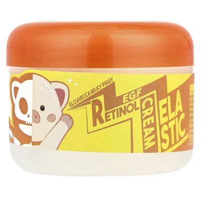 Elizavecca, Milky Piggy, EGF Elastic Retinol Cream, elastische Retinolcreme, 100 g (3,53 oz.)