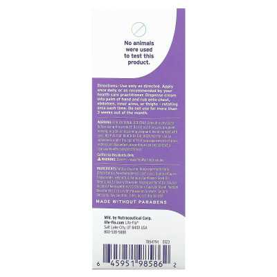 Life-Flo, Biestro Care Body Cream, Fragrance Free, 4 uncje (112 g)