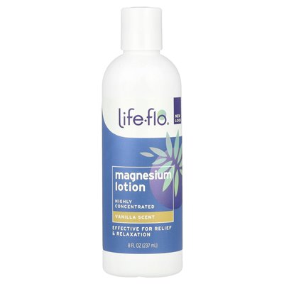 Life-flo, Lotion Magnezowy, Wanilia, 8 uncji (237 ml) Life-flo, Lotion Magnezowy, Wanilia, 8 uncji (237 ml)