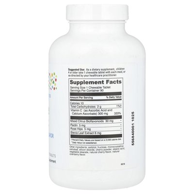 Little DaVinci, witamina C, naturalna wiśnia, 90 tabletek