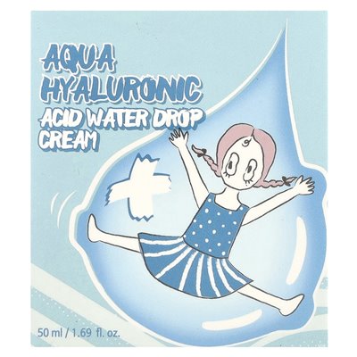 Elizavecca, Aqua Hialuronic Acid Water Drop Cream, Wassertropfencreme mit Aqua, 50 ml (1,69 fl. oz.)