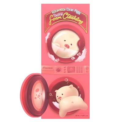 Elizavecca, Clean Piggy Pink Energy Floam Cleaning, 4,06 Fl Oz (120 ml)