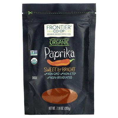 Frontier Co-op, Bio-Paprika, 7,16 oz (203 g)