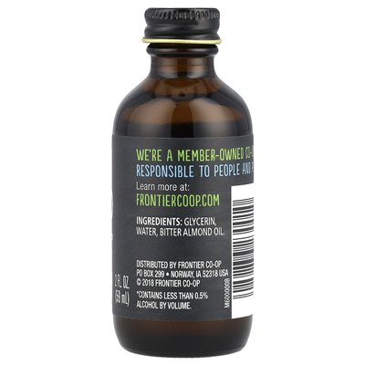 Frontier Co-Op, Almond Flavor, Non-Alcoholic, 2 Fl Oz (59 ml)