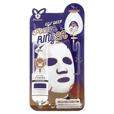 Elizavecca, Milky Piggy Cyborg, EGF Deep Power Ringer Mask Pack, 1 sheet, 0.78 fl oz (23 ml) Elizavecca, Milky Piggy Cyborg, EGF Deep Power Ringer Mask Pack, 1 sheet, 0.78 fl oz (23 ml)