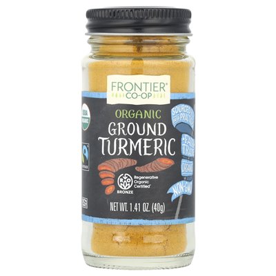 Frontier Co-op, Organic Ground Turmeric, 1.41 oz (40 g) Frontier Co-op, Organic Ground Turmeric, 1.41 oz (40 g)