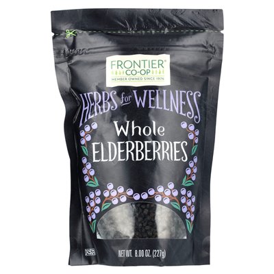 Frontier Co-op, ganze Holunderbeeren, 8 oz (227 g)