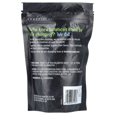Frontier Co-op, ganze Holunderbeeren, 8 oz (227 g)
