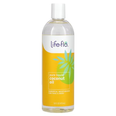 Life-Flo, Pure Liquid Coconut Oil, 16 Fl Oz (473 ml)