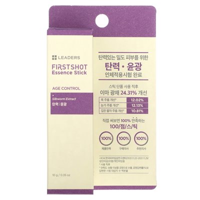 Leaders, First Shot Essence Stick, Kontrollalter, 0,35 oz (10 g)